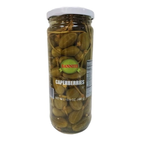 Sanniti Caperberries, 15.9 oz