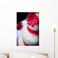 thumbnail image 1 of Wedding Cake with Flower Wall Mural Decal Sticker, Wallmonkeys Peel & Stick Vinyl Graphic (18 in H x 12 in W), 1 of 4