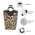 thumbnail image 4 of KLL Skulls1 Laundry Hamper,Large Canvas Fabric Lightweight Storage Basket Toy Organizer Dirty Clothes Collapsible Waterproof, 4 of 6