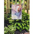thumbnail image 2 of JSDART Abstract Color Smoke Dynamic Lighting Effect Futuristic Bright Painting Garden Flag Decorative Flag House Banner 12x18 inch, 2 of 2