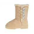 thumbnail image 5 of bebe Faux Fur Trendy Winter Boots for Little Girls, Size 12, 5 of 9