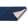 thumbnail image 4 of Well Woven Solid Color Indigo Blue Soft Shag Area Rug 8x10 8x11 (7'10" x9'10), 4 of 6