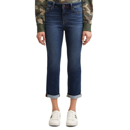Dark Straight Leg Jeans - Maddy Straight Leg Jean Women's (Dark Wash)