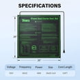 thumbnail image 2 of iPower 20" x 20" Warm Hydroponic Seedling Heat Mat Digital Thermostat Control Combo Set for Seed Germination, 2 of 7