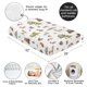 thumbnail image 4 of Sábana ajustable para cuna Sweet Jojo Designs Woodland 132 x 71 cm, 4 of 6