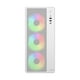 thumbnail image 3 of Gabinete ACTECK ESSEN PRO X GM767 ATX Media Torre 3 Fan RGB Cristal Templado USB-C Mesh Blanco AC-941716, 3 of 6