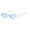 Gold Frame Blue Lens, variant on 2026 New American Style Korean Version Cat Eye Small Frame Ocean Lens Fashion Sunglasses Metal Versatile Sunglasses for Women