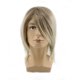 thumbnail image 1 of Peluca para cosplay, pelo sintético, corto y rubio, 25 cm, con capas, 1 of 3