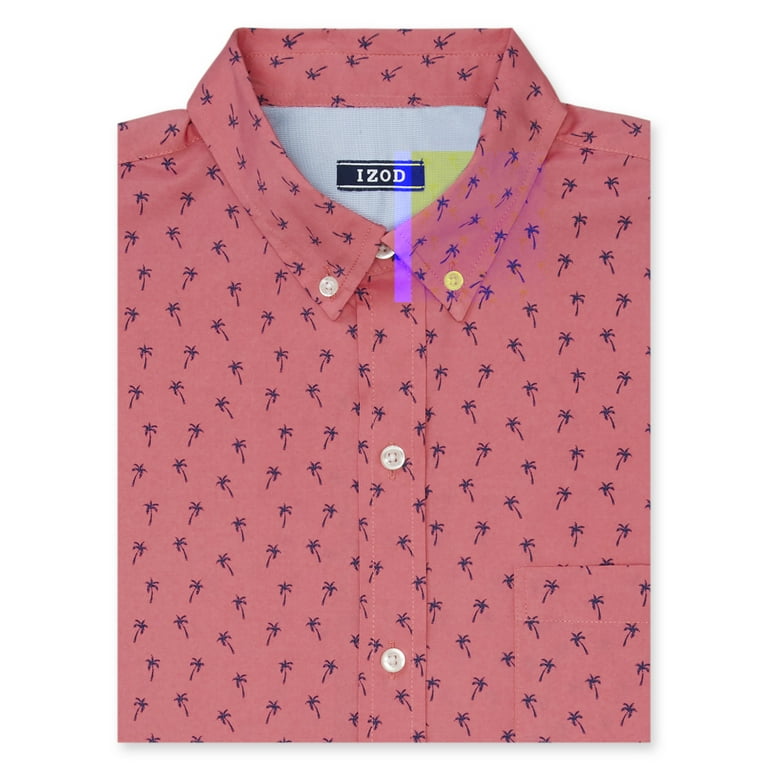 Izod short sale sleeve dress shirts