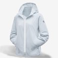 thumbnail image 2 of Sentmoon Sun Protection Quick Dry Long Sleeve Bathing Suit for Women Solid Color Soft Loose Fit Active Long Sleeve Tops for Women for Gym and Tennis XXXL, 2 of 4
