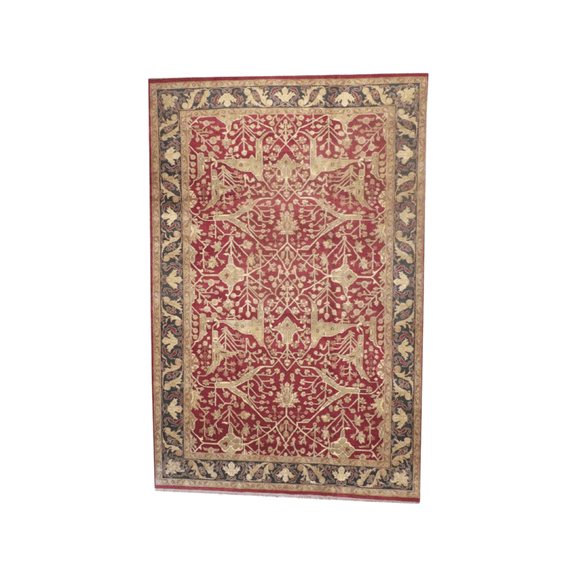 Wahi Rugs Hand Knotted Agra Ziegler Antique Wash 12'1" x 18'6" - w1127