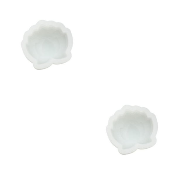 Wosthever Molde de silicona para pasteles Mooncake, molde para galletas y Chocolate, para restaurante, utensilios de cocina para hornear, Flor 2piezas