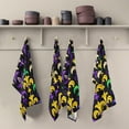 thumbnail image 5 of Coolnut Mardi Gras Lily Kitchen Dish Towel Set 4Pcs,Dishcloths Sets Fast Drying Kitchen Towels Tea Towels Gift Set for Drying Cleaning Cooking Baking391 Wash cloth, 5 of 7