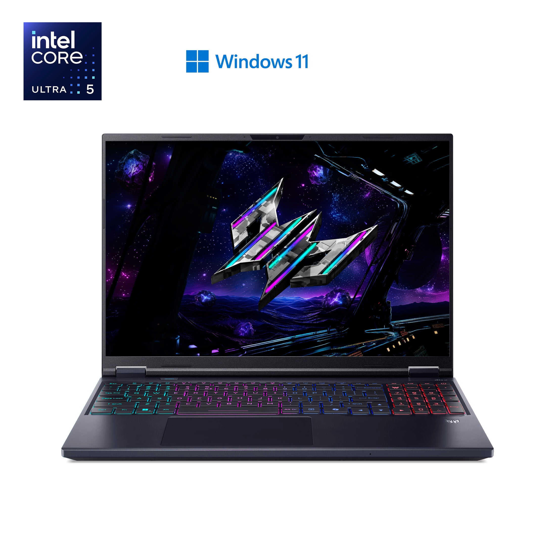 Acer Predator Helios Neo 16 AI PHN16-73-704R 16", Intel Core U7 255HX, NVIDIA GeForce RTX 5070, 16 Go DDR5, SSD 1 To, Abyssal noir, Ordinateur portable de jeu