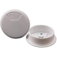 thumbnail image 2 of 6 Pcs 2 Inch Plastic Desk Cord Cable Hole Cover Grommet Computer Cable Hole Cover Plug Cap White, 2 of 5