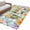 Yellow Light Purple Light Blue, variant on Sunflowers Area Rugs 2.7'x5', Washable Small Throw Rugs for Kitchen Bedroom, Spring Gnomes Hydrangea Daisy Flowers Pink Plaid Indoor Outdoor Rug Non-Slip Low Pile Carpet Runner Reversible Floor Mats