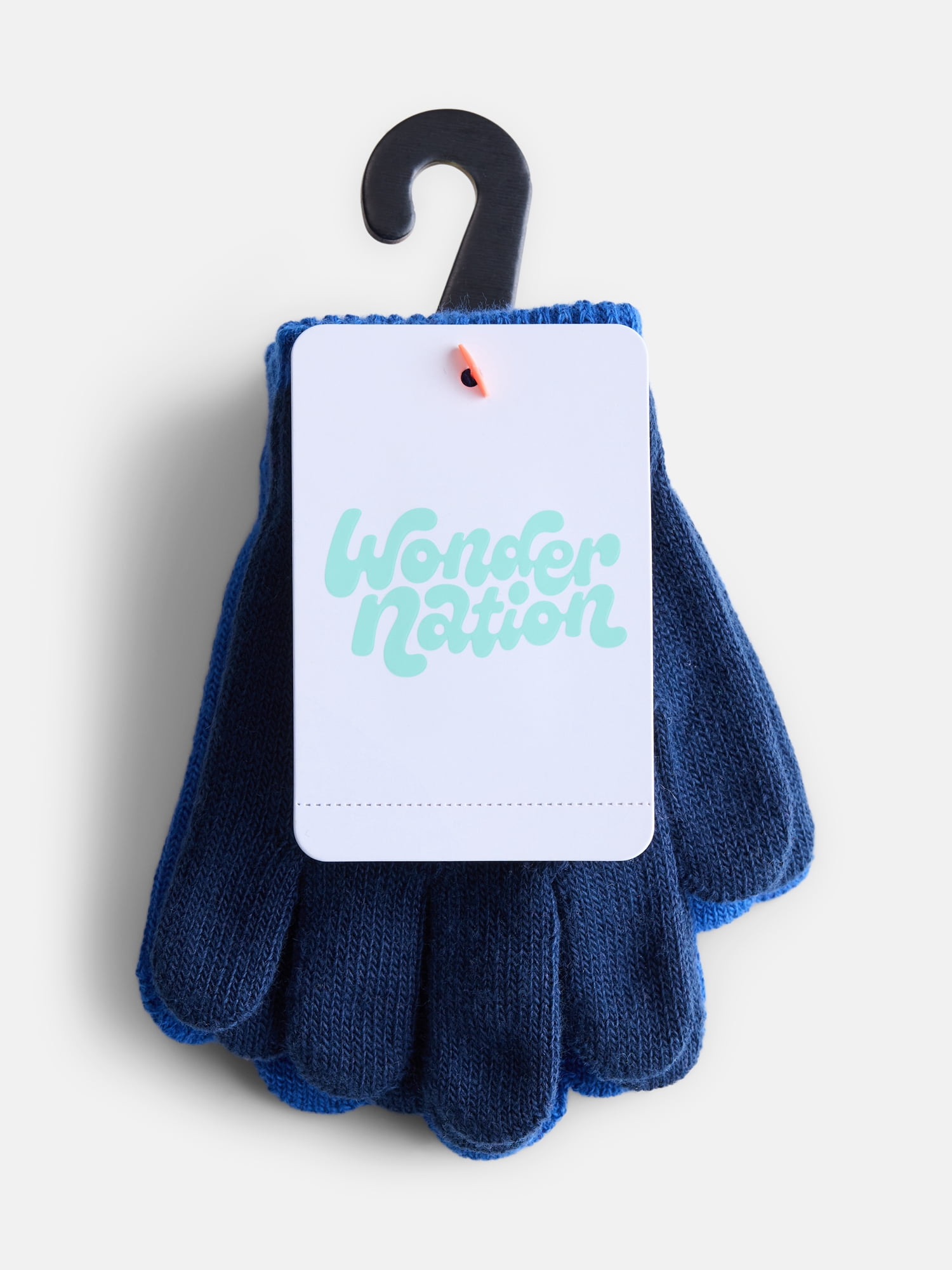 Wonder Nation Toddler Knit Gloves, 2- Pack