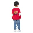 thumbnail image 3 of Cars Toddler Boy Long Sleeve Polo Shirt, Sizes 12 Months - 5T, 3 of 5