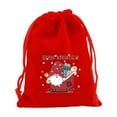 thumbnail image 2 of Fmbmuo Red Candy Bags 1Pcs Medium Snowman Decorations Fluorescent Cloth Drawstring Christmas Bag for Xmas Party Favors, 2 of 5