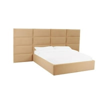 TOV Furniture Eliana Honey Velvet King Wings (Set of 2)