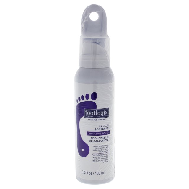 Suavizador de callos con lima de plástico Footlogix Footlogix Callus Softener With Plastic Handled File Callus Softener, Foot File Unisex 3.3oz