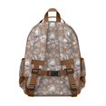 thumbnail image 3 of Hedgehog Mushroom Leaves Pattern Backpack for School,Cute School Bag,Schoolbag with Adjustable Shoulder Straps & Padded Back,15.25"x11.5"x5.25", 3 of 6
