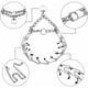 thumbnail image 2 of Collar de entrenamiento ajustable y versátil para mascotas, de acero inoxidable, con puntas de goma cómodas para prevenir lesiones, entrenamiento correcto y presión uniforme en áreas sensibles, 2 of 5