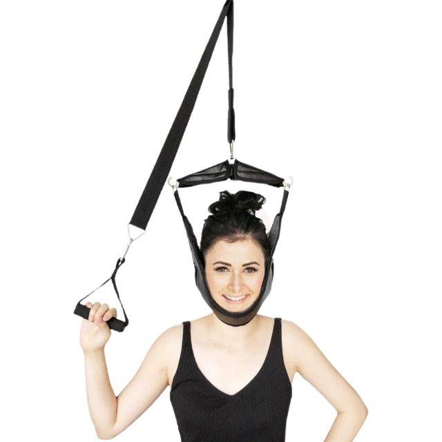 Cervical traction belt -Ergonomic Head Harness for Cervical Disc Pressure R