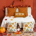 thumbnail image 6 of Fall Pillow Covers 18x18 inch Set of 2 Fall Decoration Pumpkin decor Autumn Outdoor Pillow Cover Thanksgiving Decoration for Home Couch 117C, 6 of 6