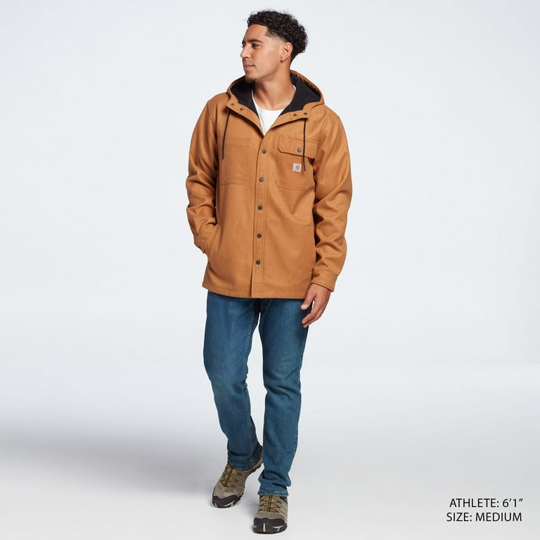Carhartt hoodie oiled walnut heather hotsell