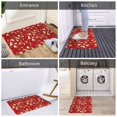 thumbnail image 5 of Rateoe Fire Extinguisher Pattern Flannel Door Mat Indoor Outdoor Entrance, Waterproof All-Weather Doormat,Fade Resistant, Low Profile Entryway Mat 16x24in, 5 of 7