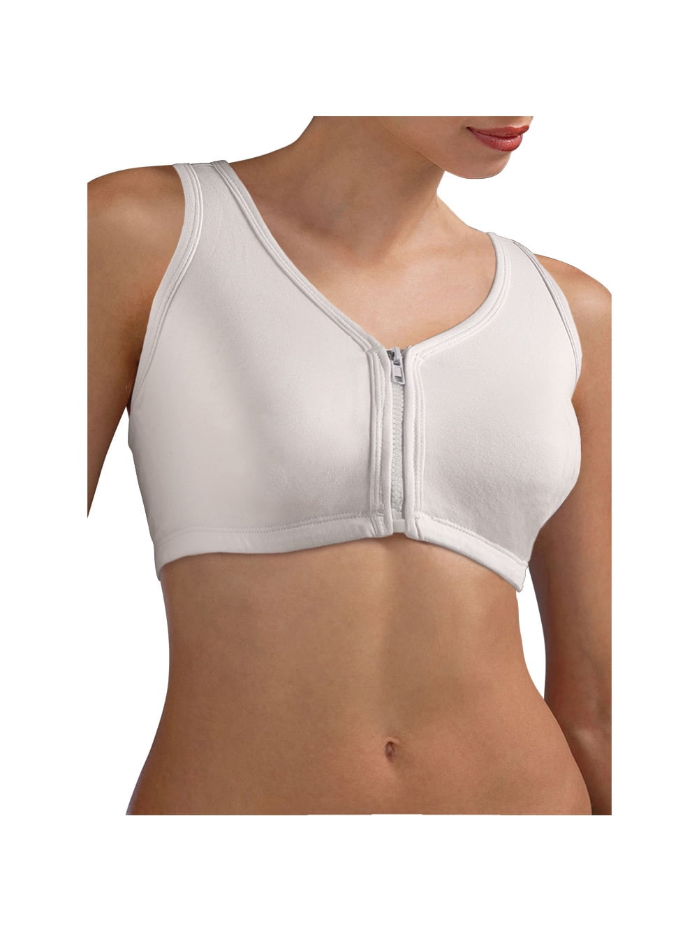 zipper front closure bras