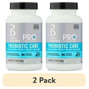 (2 pack) Pure Balance Pro+ Probiotic Care for Cats, Digestion Supplement Powder, Chicken Liver Flavor, 60 Servings