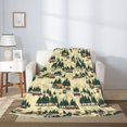 thumbnail image 2 of Sikiie Camping Caravan 1 Cozy Flannel Fleece Throw Blanket: Lightweight & Thick for All Seasons - Perfect for Women, Men, & Kids"50"x40", 2 of 6