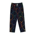 thumbnail image 4 of Sigee Colorful Balloons Print Women's Soft Pajama Pants - Breathable and Comfortable Lounge Sleep Bottoms with Elastic Waistband and Pockets-Medium, 4 of 9