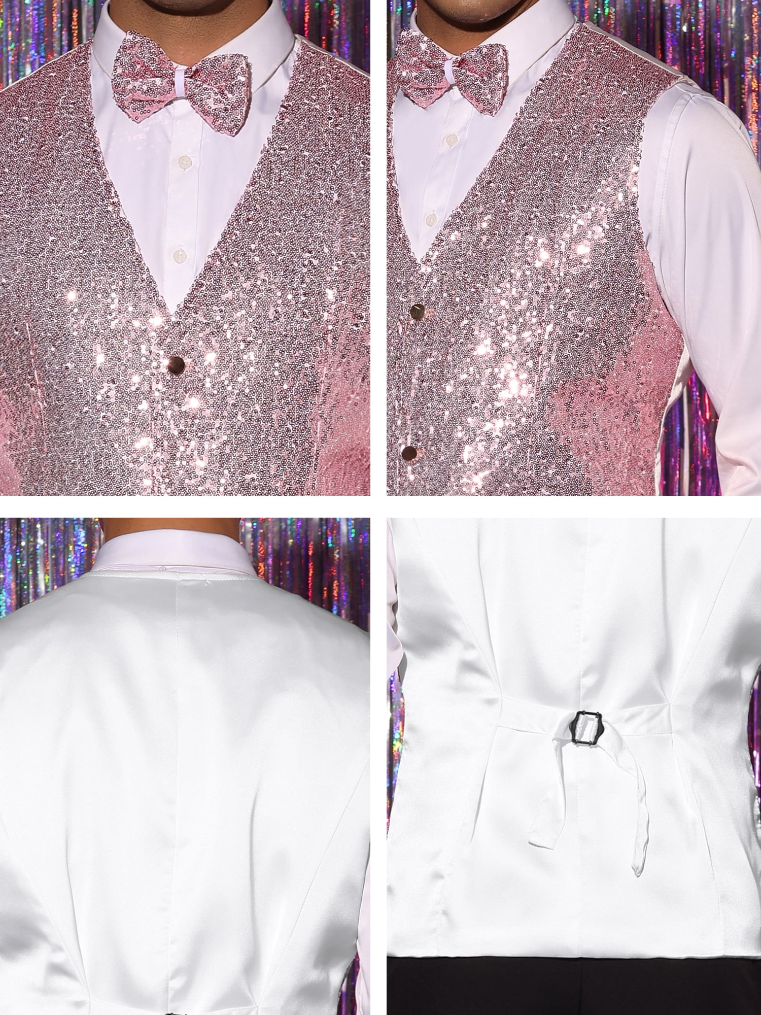 BIRTHDAY BASH ♡ BACK RIBBON FUR VEST BACK RIBBON FUR VEST Sサイズ BACK RIBBON FUR VEST - BIRTHDAY