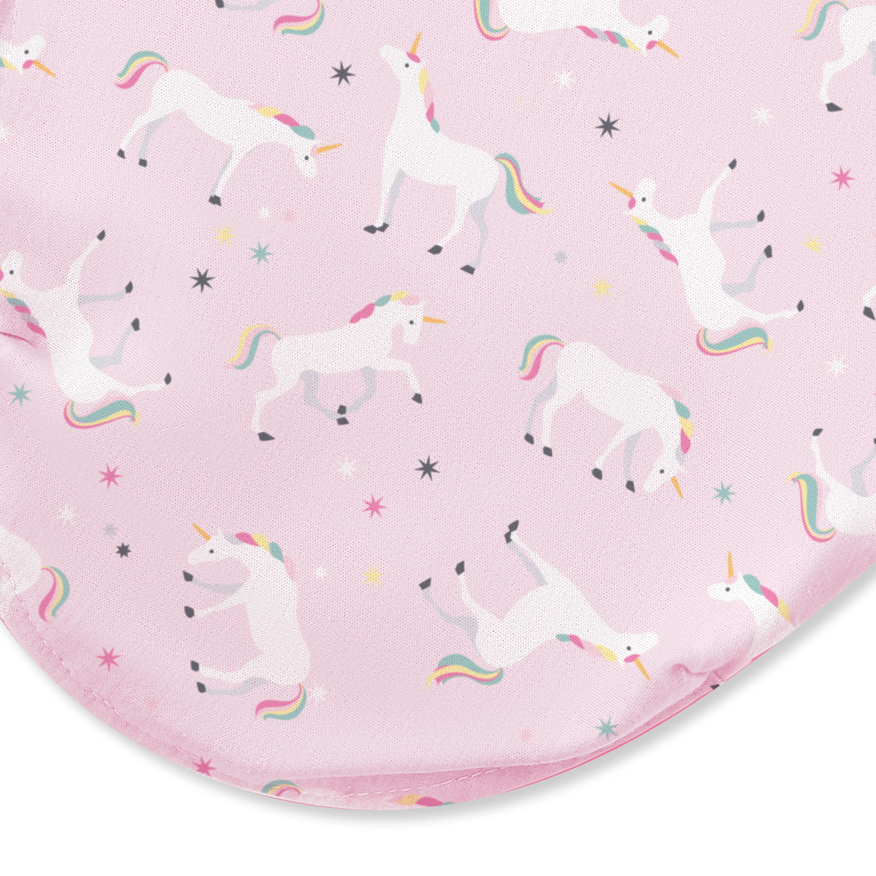 SwaddleMe Easy Change Swaddle, 2-Pack, Small/Medium, 0-3 months, Pink Unicorns
