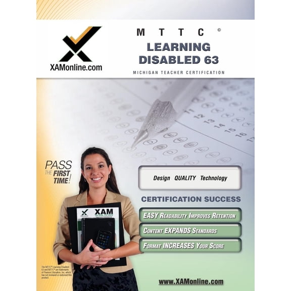 XAM MTTC Mttc Learning Disabled 63 Teacher Certification Test Prep Study Guide, (Paperback)