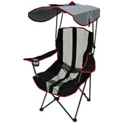 Kelsyus Original Canopy Chair - Foldable Chair for Camping, Tailgates, and Outdoor Events - Black Stripe