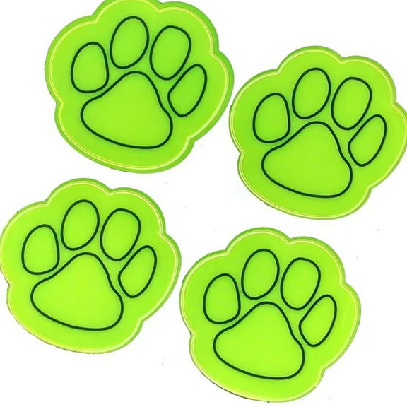 lixuesong 4pcs Bicycles Reflective Stickers Bike Reflector Decals High Reflective for Enhanced Night Riding & Visibility