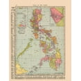 thumbnail image 2 of Hammond 26x32 White Modern Wood Framed Museum Art Print Titled - Asia Philippine Islands - Hammond 1910, 2 of 4