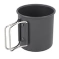 thumbnail image 2 of Taza de camping con mango plegable Taza de camping portátil de acero inoxidable para acampar Picnic Senderismo Viajes YUNYI BRAND Deportes, 2 of 8