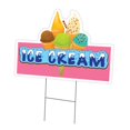 thumbnail image 1 of SignMission C-DC-1216-Ice Cream19 12 x 16 Po Yard Signe & Pieu - Crème Glacée, 1 of 1