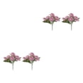thumbnail image 2 of ZheElen Long-lasting Durability Easy To Clean Artificial Flower Arrangement For Wedding Decoration Realistic Appearance purple 2Set, 2 of 6