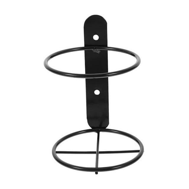 Vertical Wall Mounted Metal Rack Holder For Secure Bottle Storage In Home Kitchen And Bar Spaces
