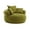 Olive, variant on Villeston Amour Mid-Century Chenille Tufted Barrel Accent Chair with Cushion and Pillows, Rose Red