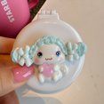 thumbnail image 3 of Sanrio-espejo de belleza coreano Cinnamoroll, espejo de dibujos animados de alto valor, portátil, pequeño espejo, peine con cojín de aire, 3 of 4