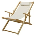 thumbnail image 4 of Sling Chair Natural Frame-Natural/Wheat Canvas, 4 of 10