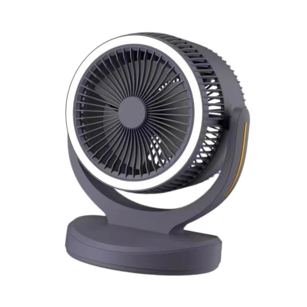Ventilador de refrigeración con 4 velocidades, para escritorio y mesa, portátil, para coche Negro