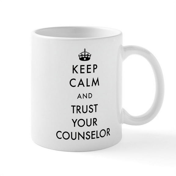 CafePress - Keep Calm And Trust Your Counsel - 11 oz Ceramic Mug - Novelty Coffee Tea Cup